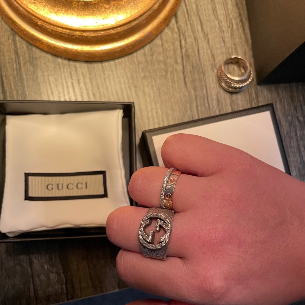 Gucci silver ring - Picture 2 of 2